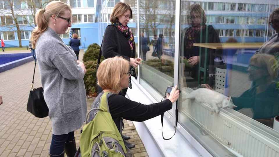 På partnerbesøk tar en med seg både små og store opplevelser!