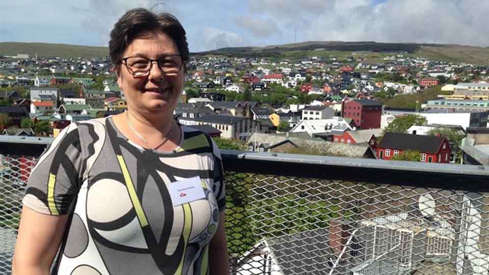 Ane-Karina Poulsen, vejleder og uddannelsesleder fra Grønland, deltog i dialogmødet. Ane-Karina Poulsen, vejleder og uddannelsesleder fra Grønland, deltog i dialogmødet.