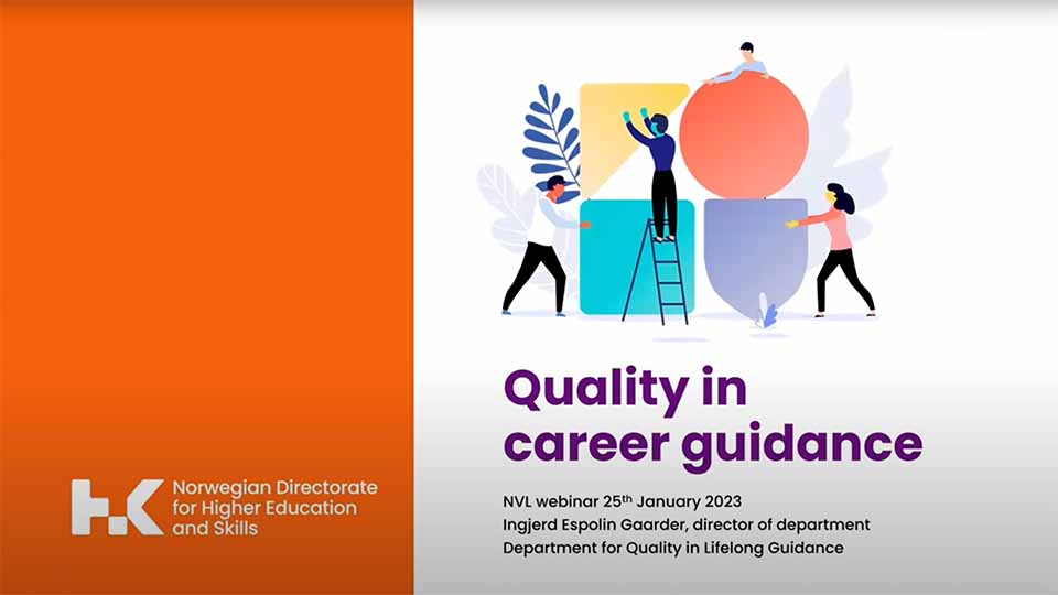 quality in career guidance quality in career guidance