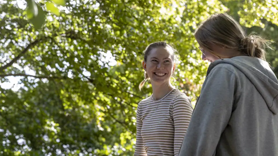 På læreruddannelsen på VIA i Skive kan man vælge profilen ’Outdoor og Grøn Balance’. Billede: VIA University College På læreruddannelsen på VIA i Skive kan man vælge profilen ’Outdoor og Grøn Balance’. Billede: VIA University College