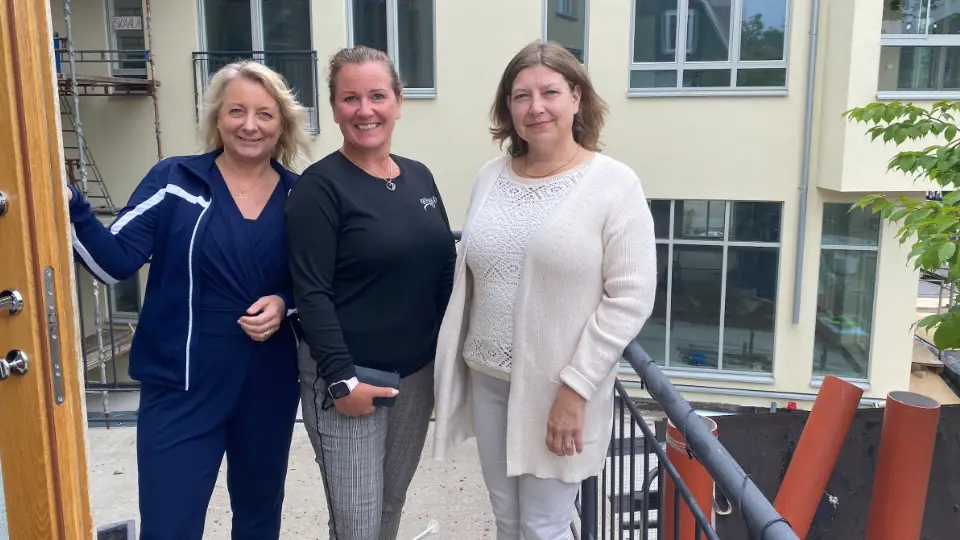 Marie-Louise Soleby, Johanna Björkvall och Sonja Signell Marie-Louise Soleby, Johanna Björkvall och Sonja Signell