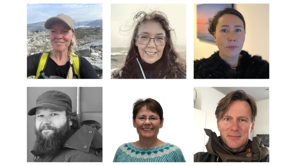 Lene Andersen, Bolethe Hammeken, Tanja Knudsen, Bjørn Bøgh Eld, Sonja Christensen og Jimmy Hymøller