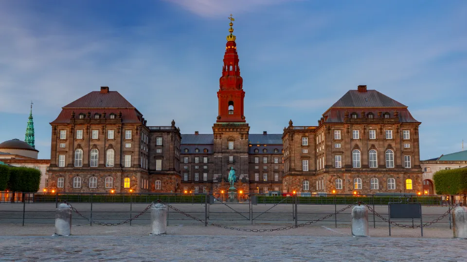 Copenhagen. Houses Of Parliament. Christiansborg.