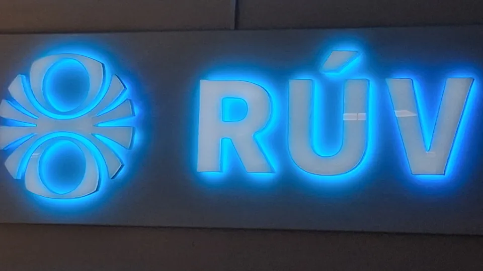 RUV, Islandsk Rikskringkastning logo