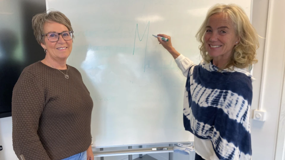 Aina Bjerkestrand Karlsen og Inger Kristin Bjørnstad